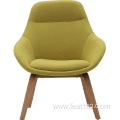 Hot Sales Office Lounge Chair Indoor Wood Legs